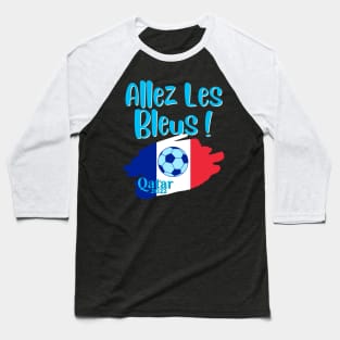 France Qatar World Cup 2022 Baseball T-Shirt